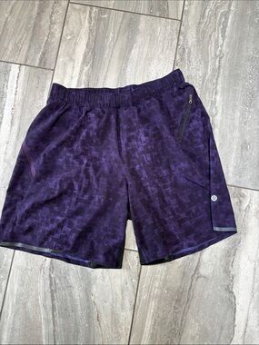 lululemon athletica Men's Purple Athletic Shorts